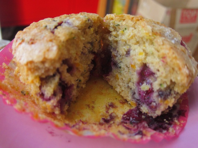 Blueberry & Zuccihni Muffins 2